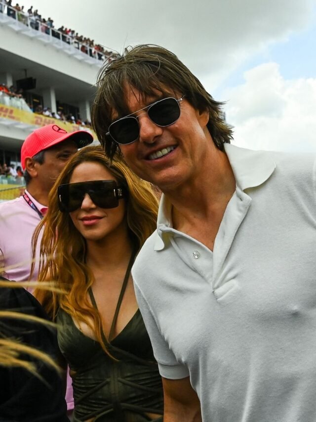 Tom Cruise and Shakira are spotted at Formula 1’s Miami